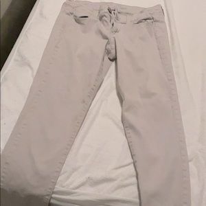 American eagle light grey skinny jeans